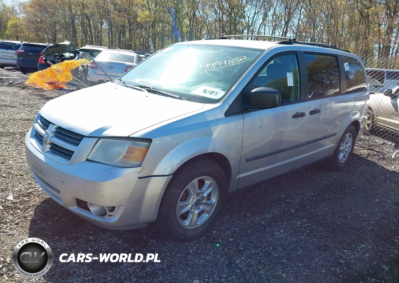 2008 Dodge Grand Caravan Se VIN:1D8HN44H68B190593 - 2