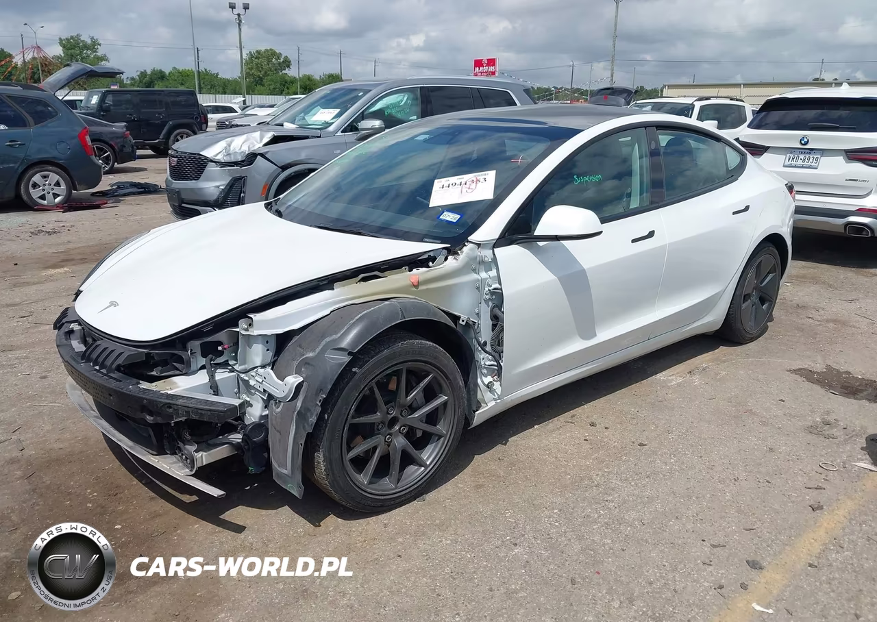 2021 Tesla Model 3 Standard Range Plus Rear-Wheel Drive VIN:5YJ3E1EAXMF100457 - 2