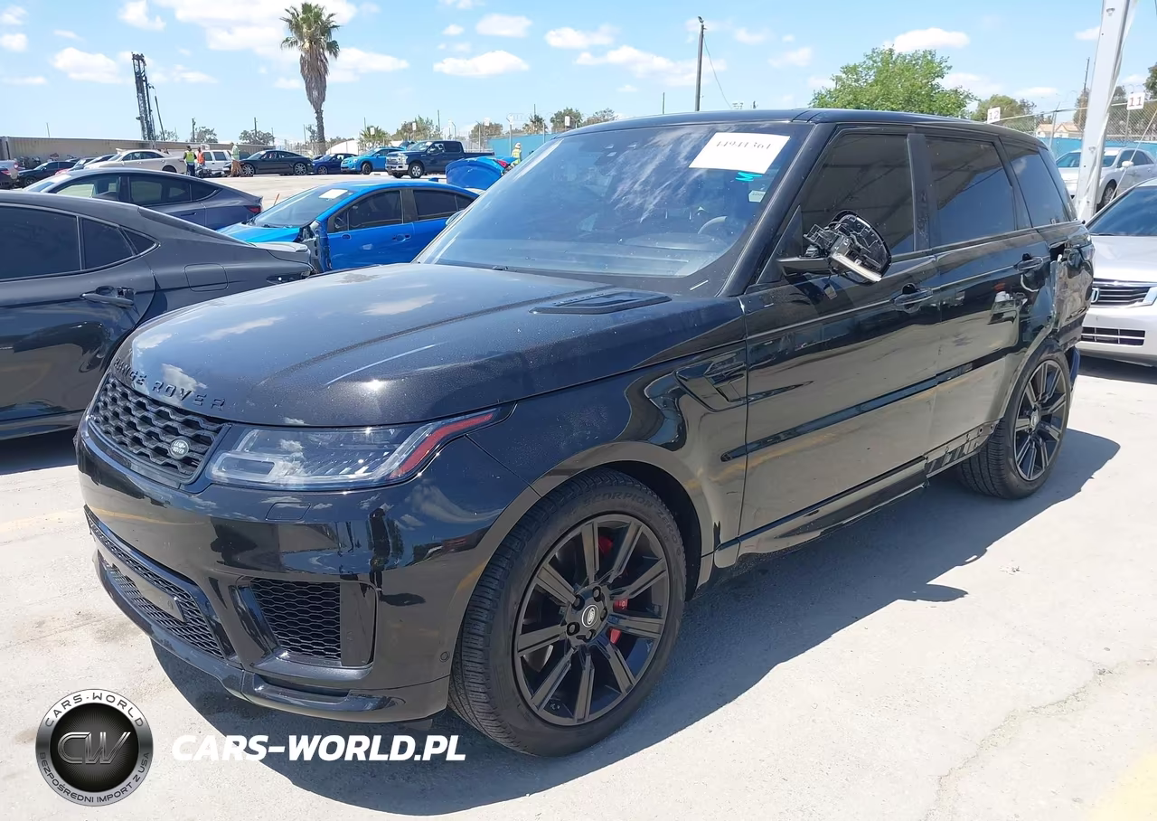 2021 Land Rover Range Rover Sport Hst Mhev VIN:SALWS2RU9MA752228 - 2