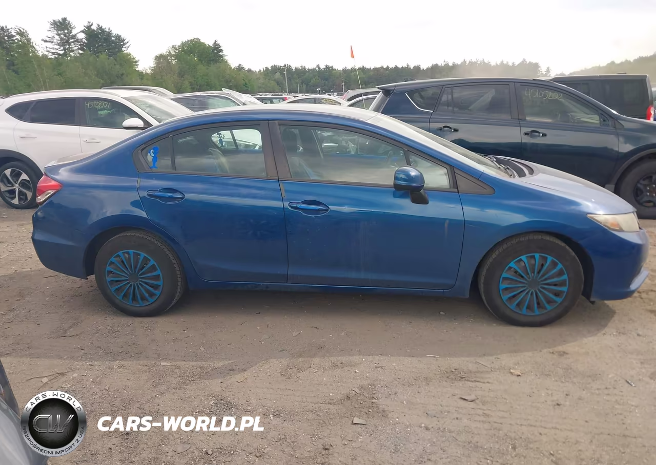 2013 Honda Civic Lx VIN:2HGFB2F57DH577422 - 13