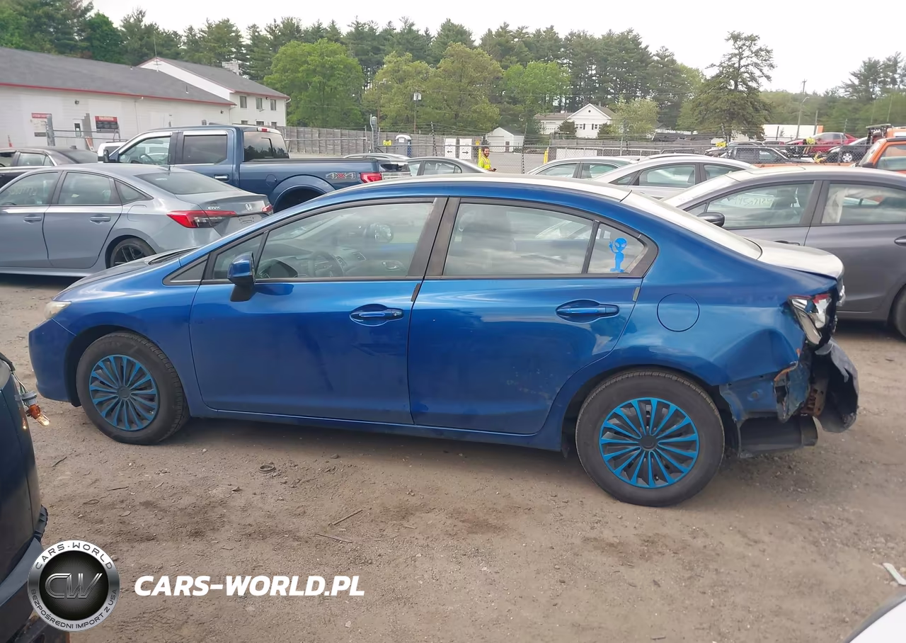 2013 Honda Civic Lx VIN:2HGFB2F57DH577422 - 14