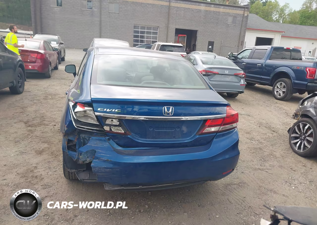 2013 Honda Civic Lx VIN:2HGFB2F57DH577422 - 16