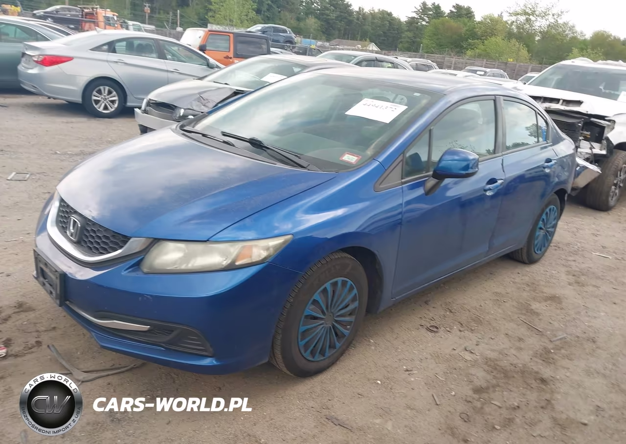 2013 Honda Civic Lx VIN:2HGFB2F57DH577422 - 2