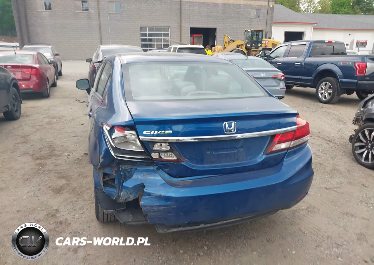 2013 Honda Civic Lx VIN:2HGFB2F57DH577422 - 6