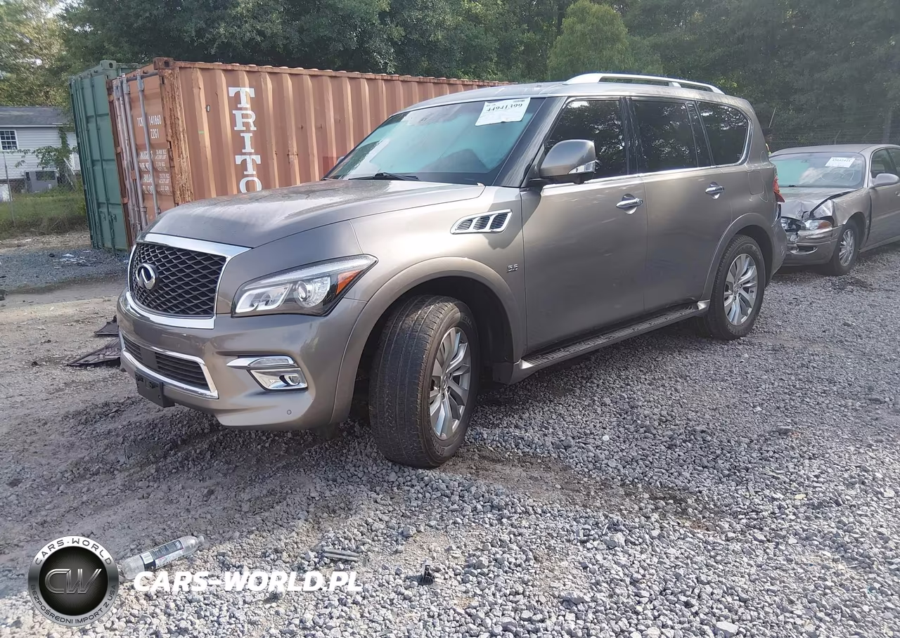 2017 Infiniti Qx80 VIN:JN8AZ2NE1H9158403 - 2