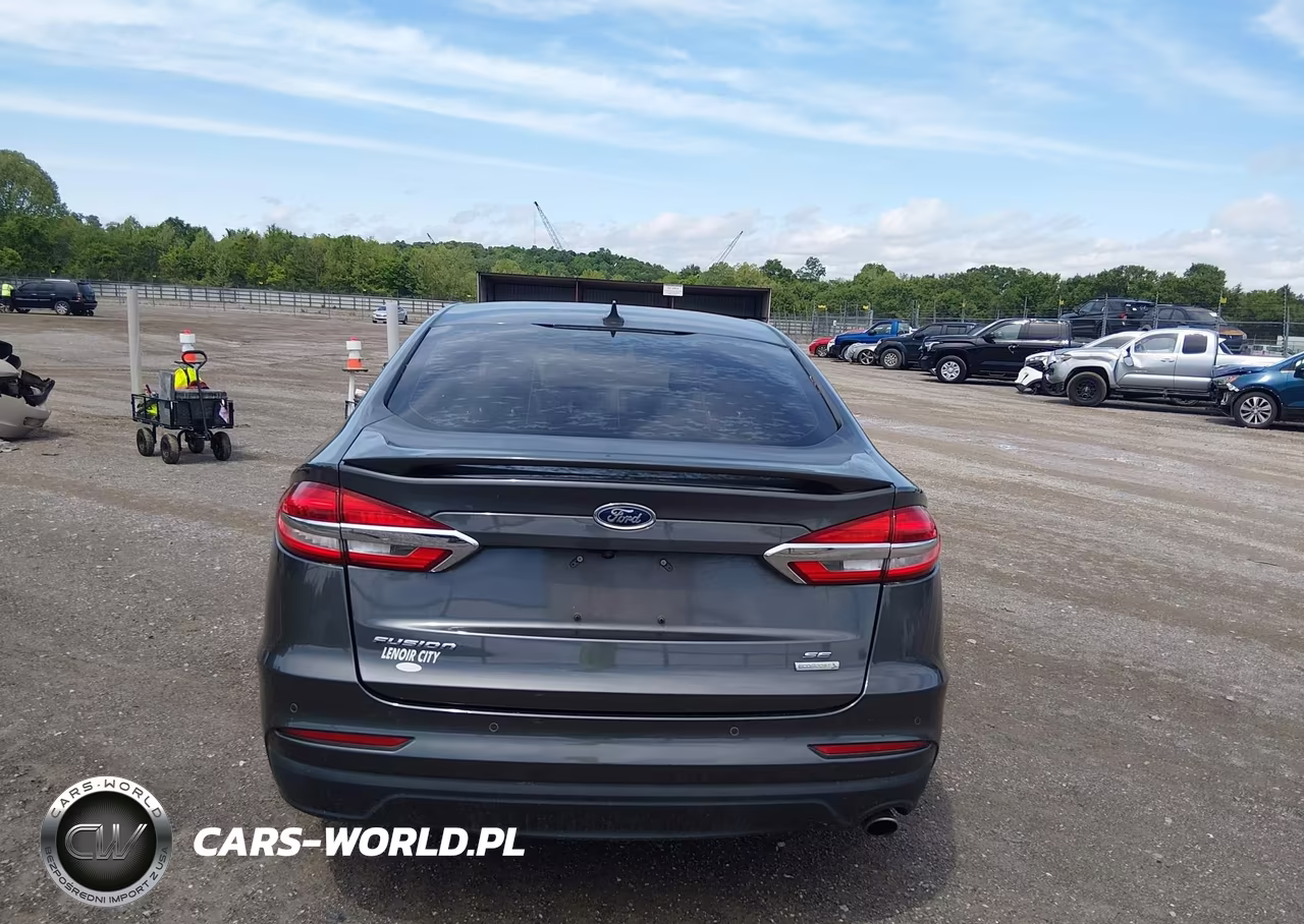 2019 Ford Fusion Se VIN:3FA6P0HD0KR102016 - 17