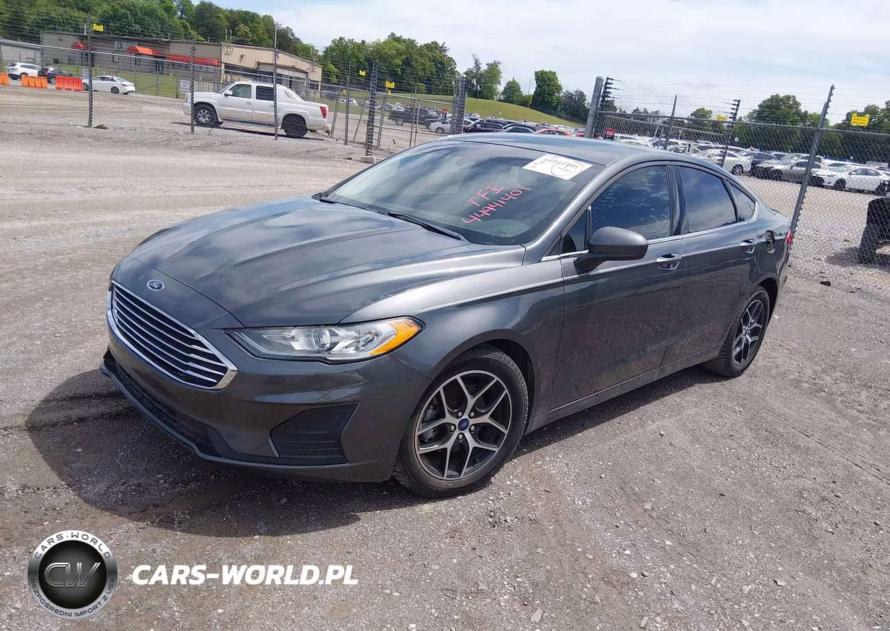 2019 Ford Fusion Se VIN:3FA6P0HD0KR102016 - 2