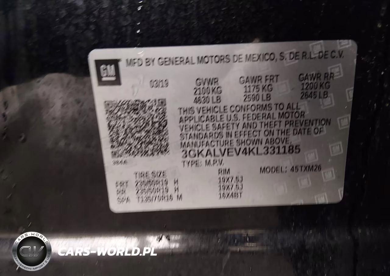 2019 GMC Terrain Slt VIN:3GKALVEV4KL331185 - 9