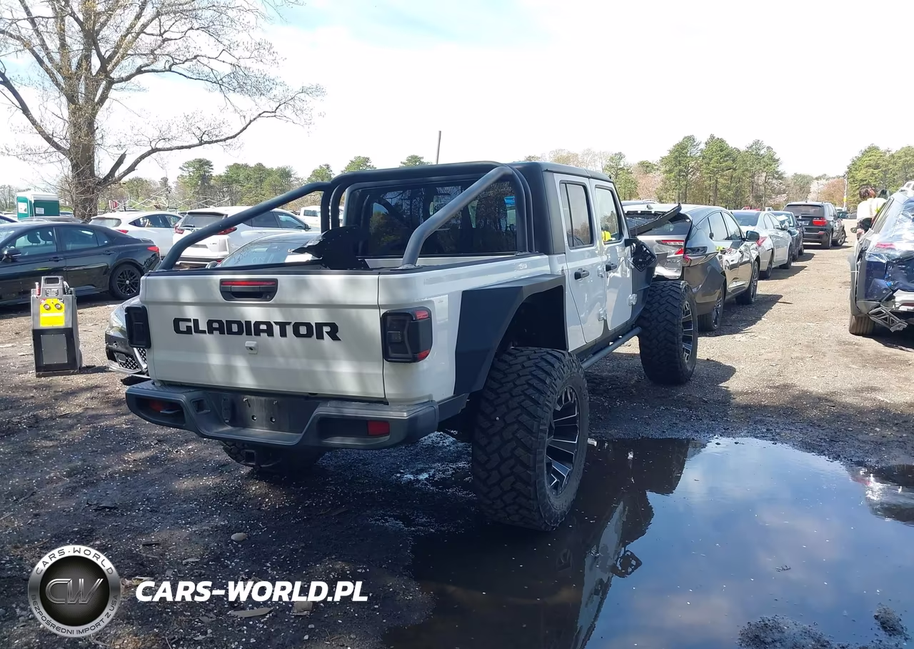 2021 Jeep Gladiator Sport S 4X4 VIN:1C6HJTAG0ML564286 - 4