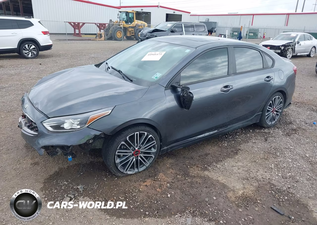 2021 Kia Forte Gt VIN:3KPF44AC2ME356008 - 2