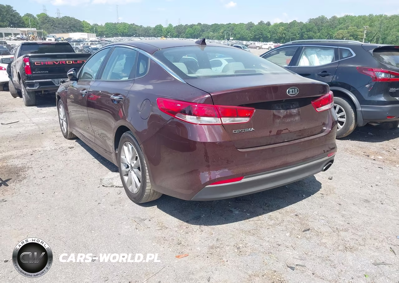 2017 Kia Optima Lx VIN:5XXGT4L33HG155607 - 3