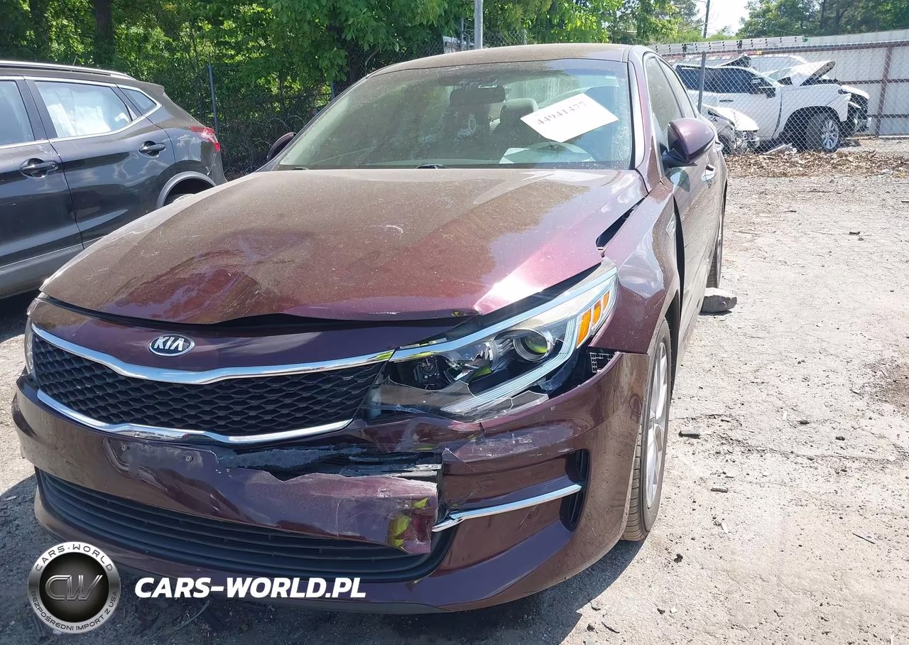 2017 Kia Optima Lx VIN:5XXGT4L33HG155607 - 6