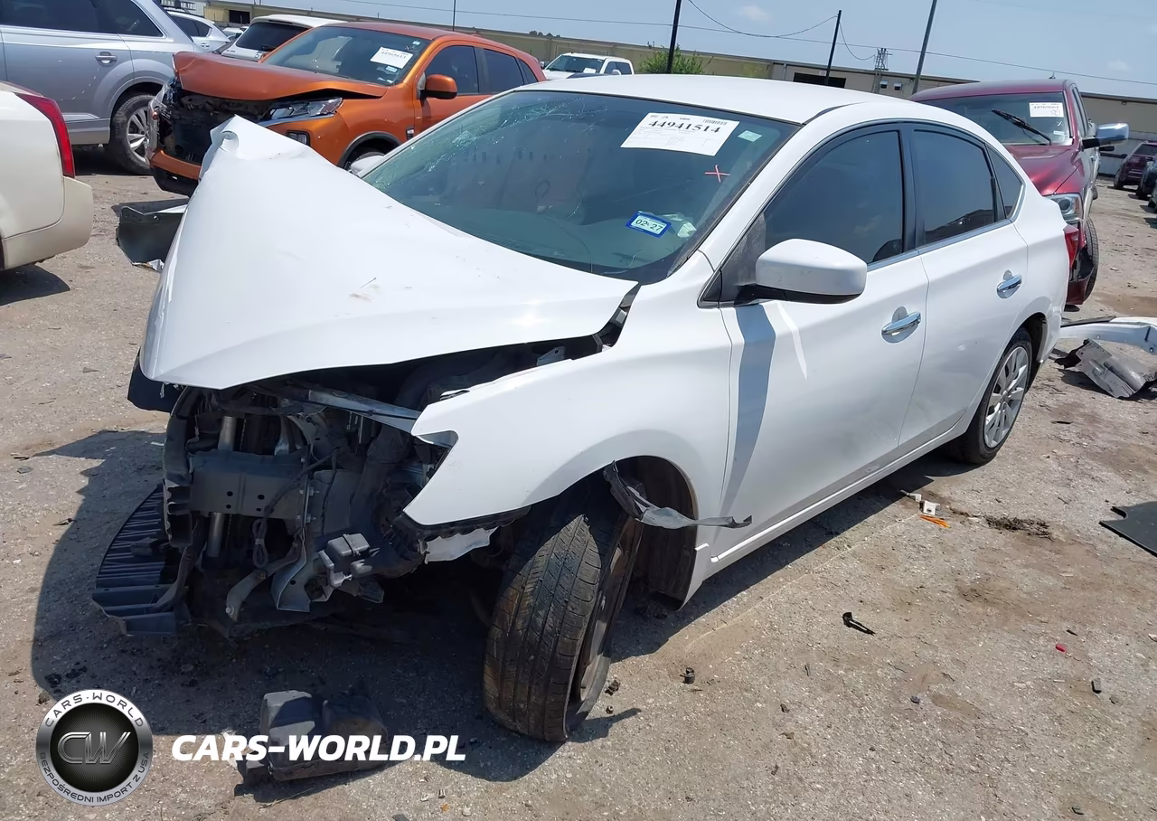 2019 Nissan Sentra S VIN:3N1AB7AP3KY446660 - 2