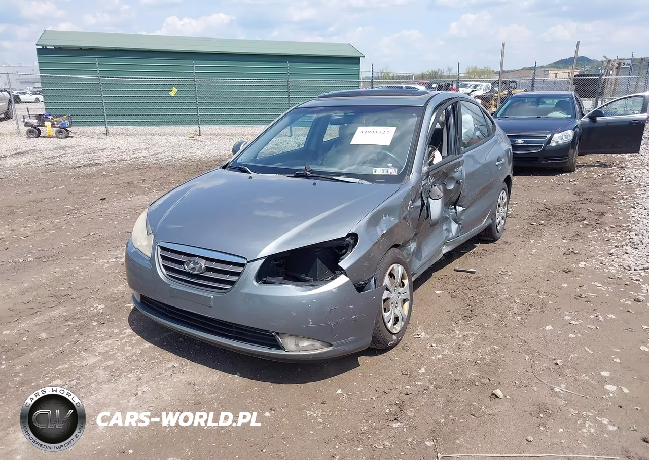 2009 Hyundai Elantra Gls VIN:KMHDU46D79U784878 - 2