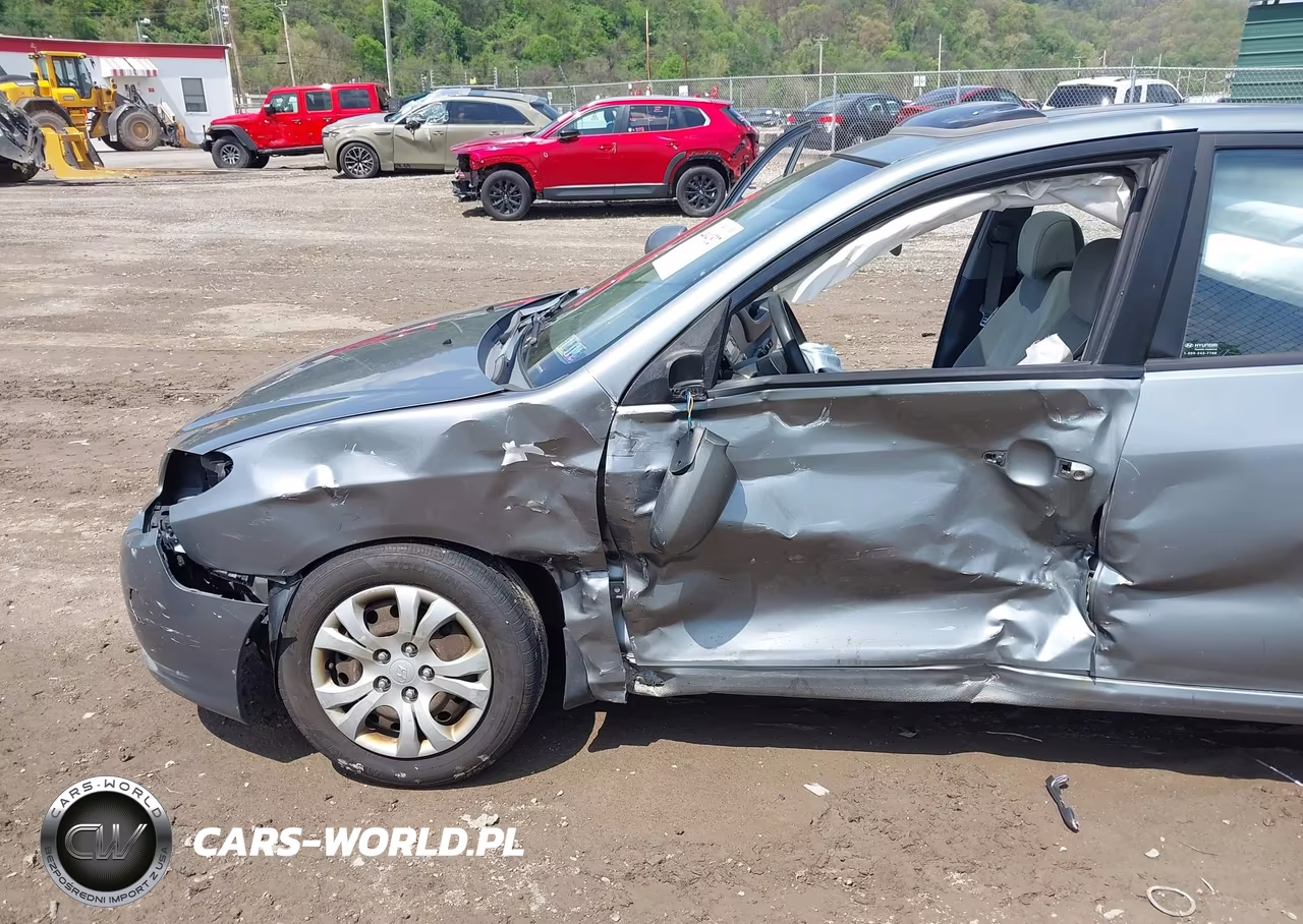 2009 Hyundai Elantra Gls VIN:KMHDU46D79U784878 - 6