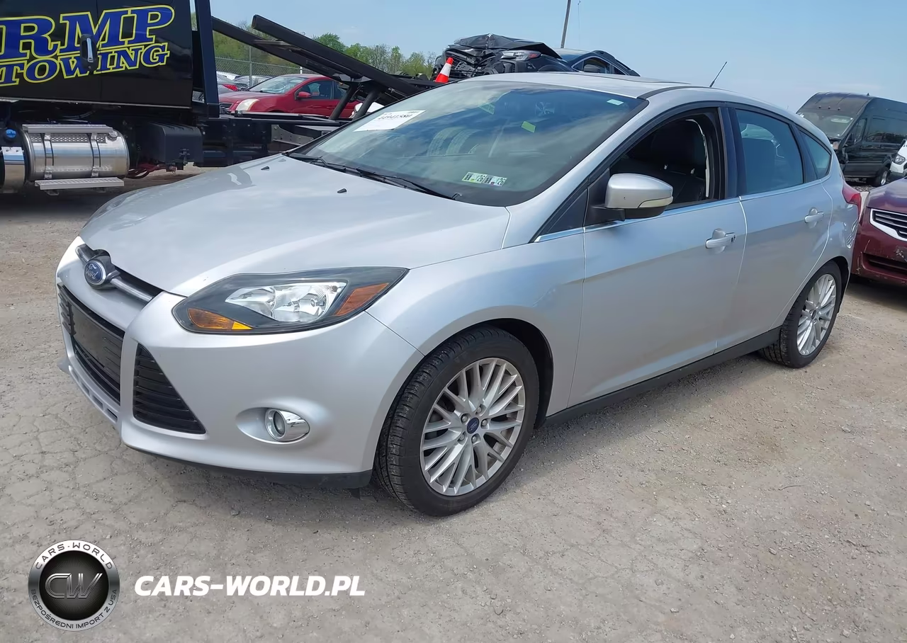 2014 Ford Focus Titanium VIN:1FADP3N27EL189511 - 2