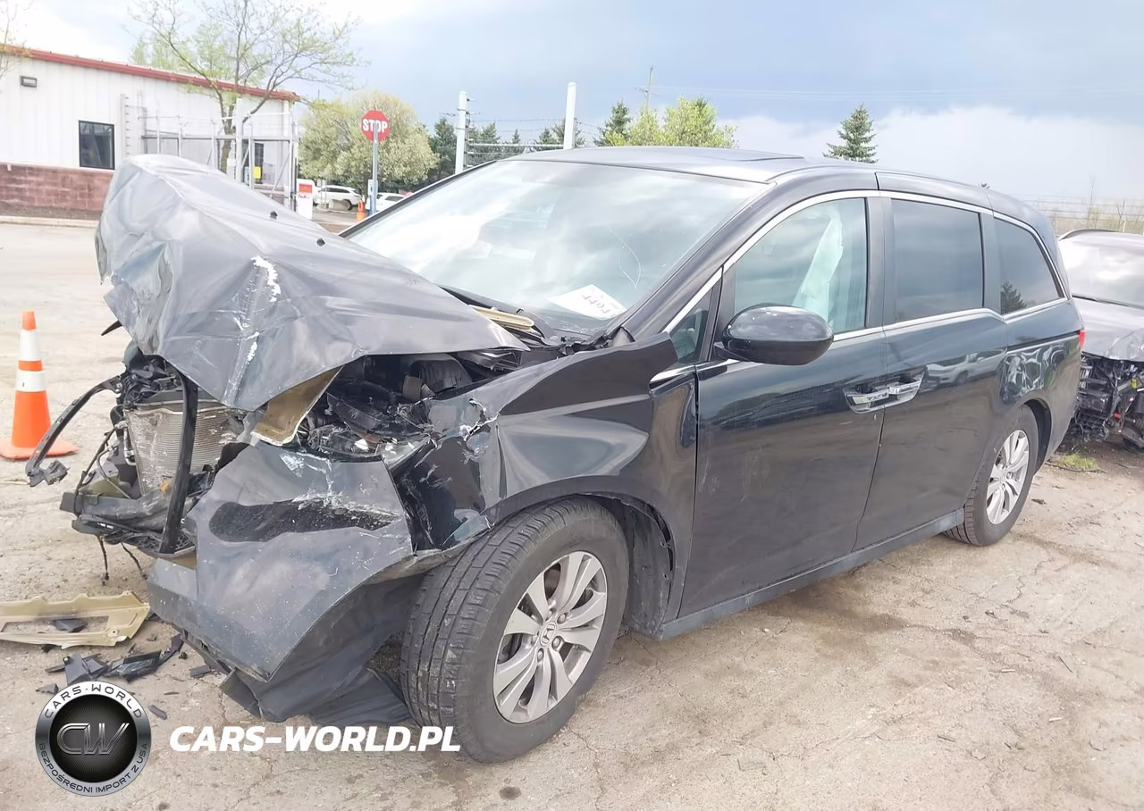 2014 Honda Odyssey Ex-L VIN:5FNRL5H68EB072156 - 2