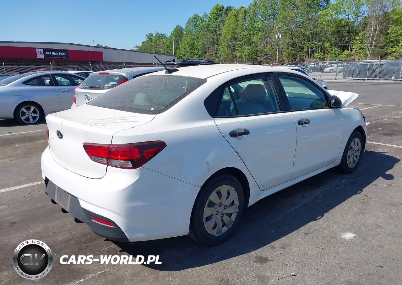 2018 Kia Rio Lx VIN:3KPA24AB2JE051160 - 4