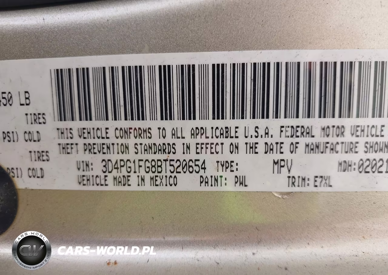 2011 Dodge Journey Mainstreet VIN:3D4PG1FG8BT520654 - 9