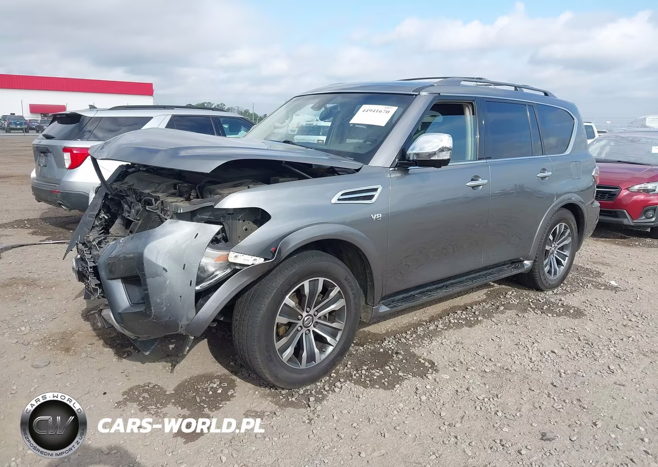 2017 Nissan Armada Sl VIN:JN8AY2ND0H9008521 - 2