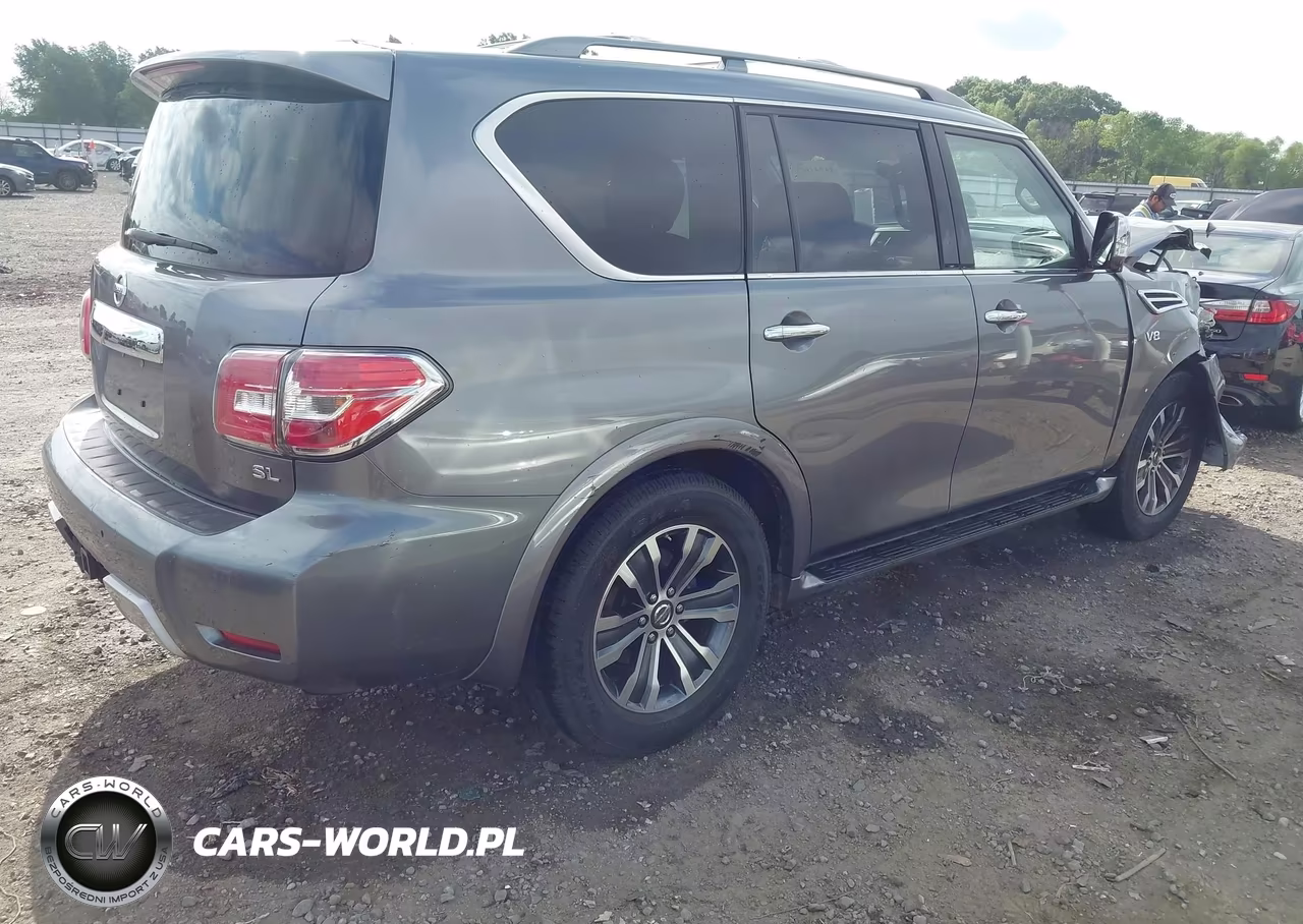 2017 Nissan Armada Sl VIN:JN8AY2ND0H9008521 - 4