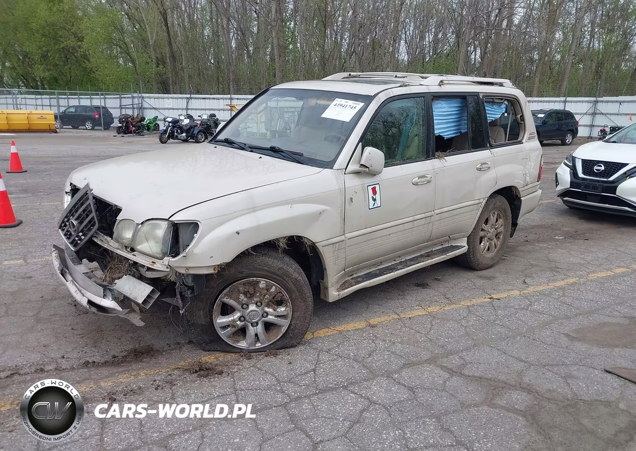 2005 Lexus Lx 470 VIN:JTJHT00W053555435 - 2