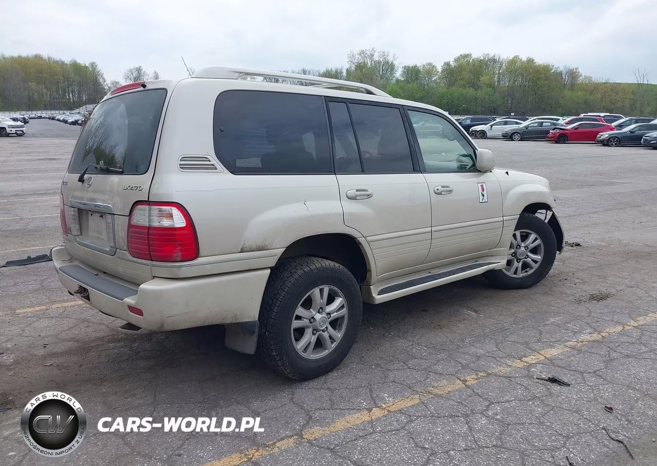 2005 Lexus Lx 470 VIN:JTJHT00W053555435 - 4