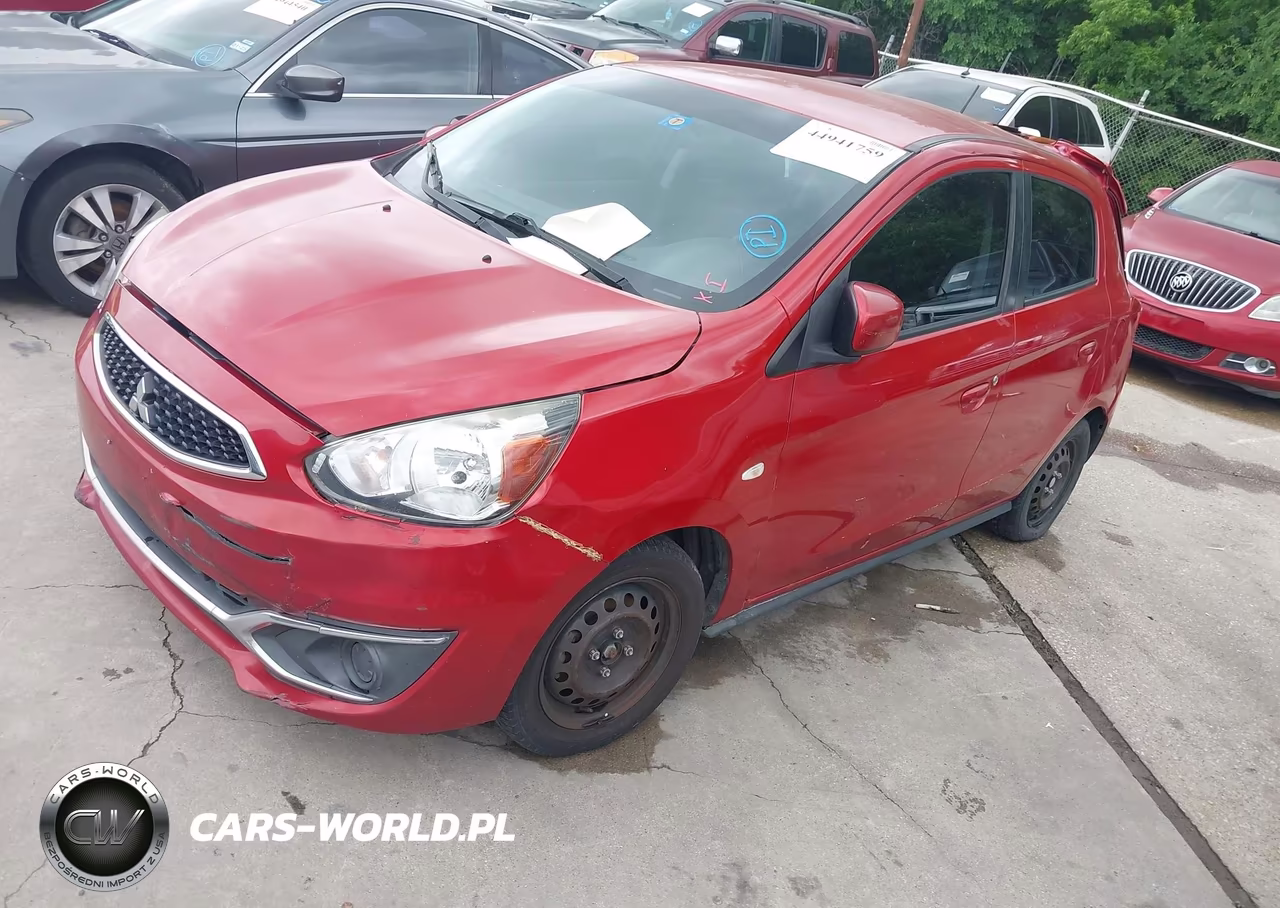 2019 Mitsubishi Mirage Es VIN:ML32A3HJ4KH010249 - 2