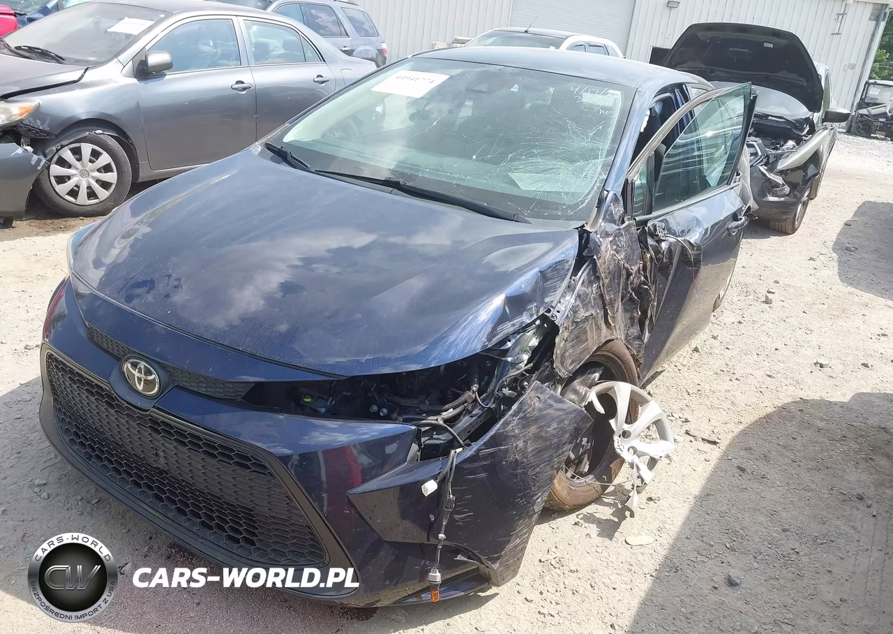 2022 Toyota Corolla Le VIN:5YFEPMAE6NP323534 - 2