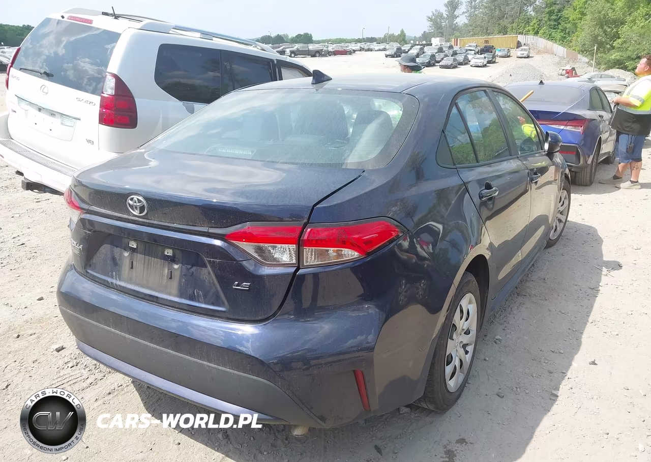 2022 Toyota Corolla Le VIN:5YFEPMAE6NP323534 - 4