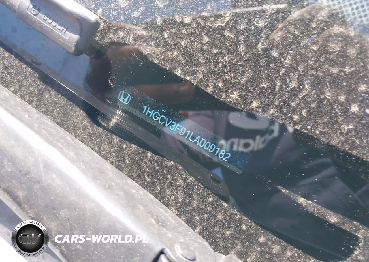 2020 Honda Accord Hybrid Touring VIN:1HGCV3F91LA009182 - 9