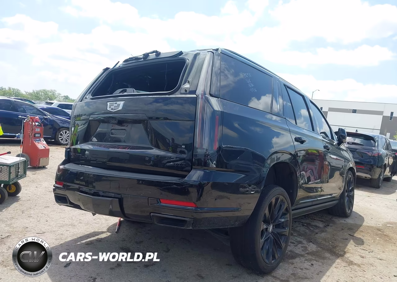 2025 Cadillac Escalade Sport Platinum VIN:1GYS9GRL7SR293554 - 4
