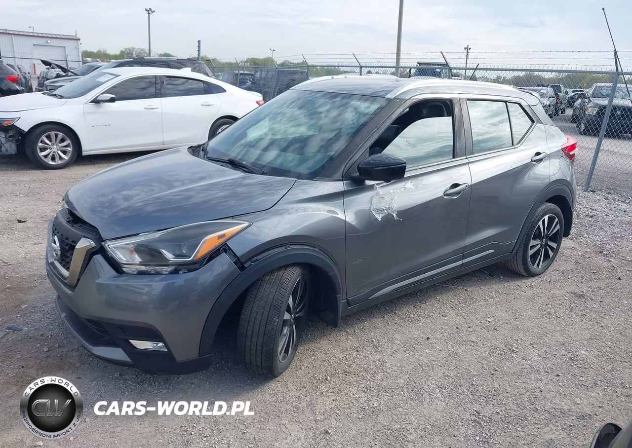 2019 Nissan Kicks Sr VIN:3N1CP5CU4KL528640 - 2