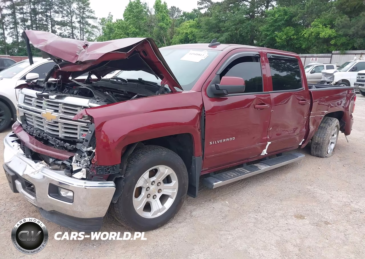 2015 Chevrolet Silverado 1500 2Lt VIN:3GCUKRECXFG136207 - 2
