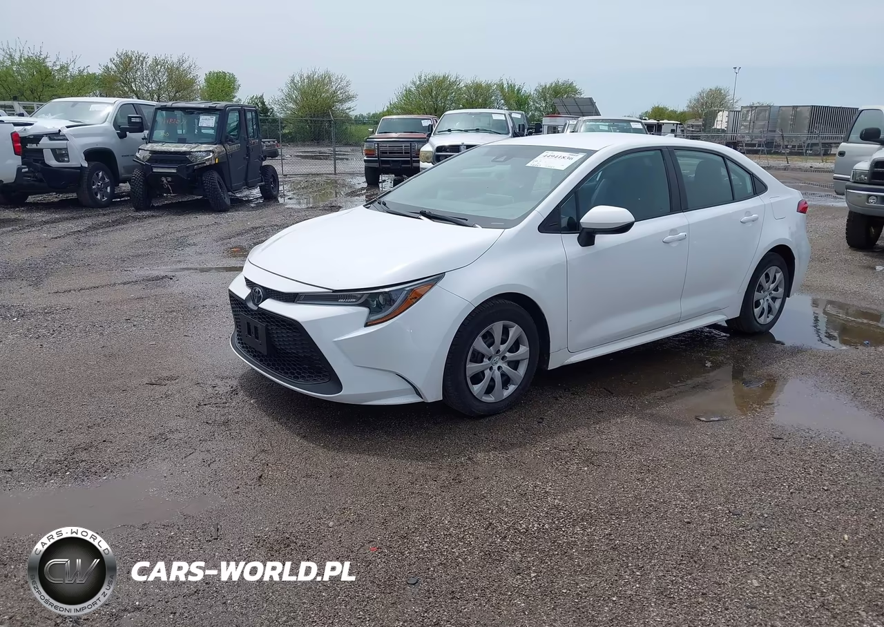 2020 Toyota Corolla Le VIN:5YFEPRAE2LP073154 - 2