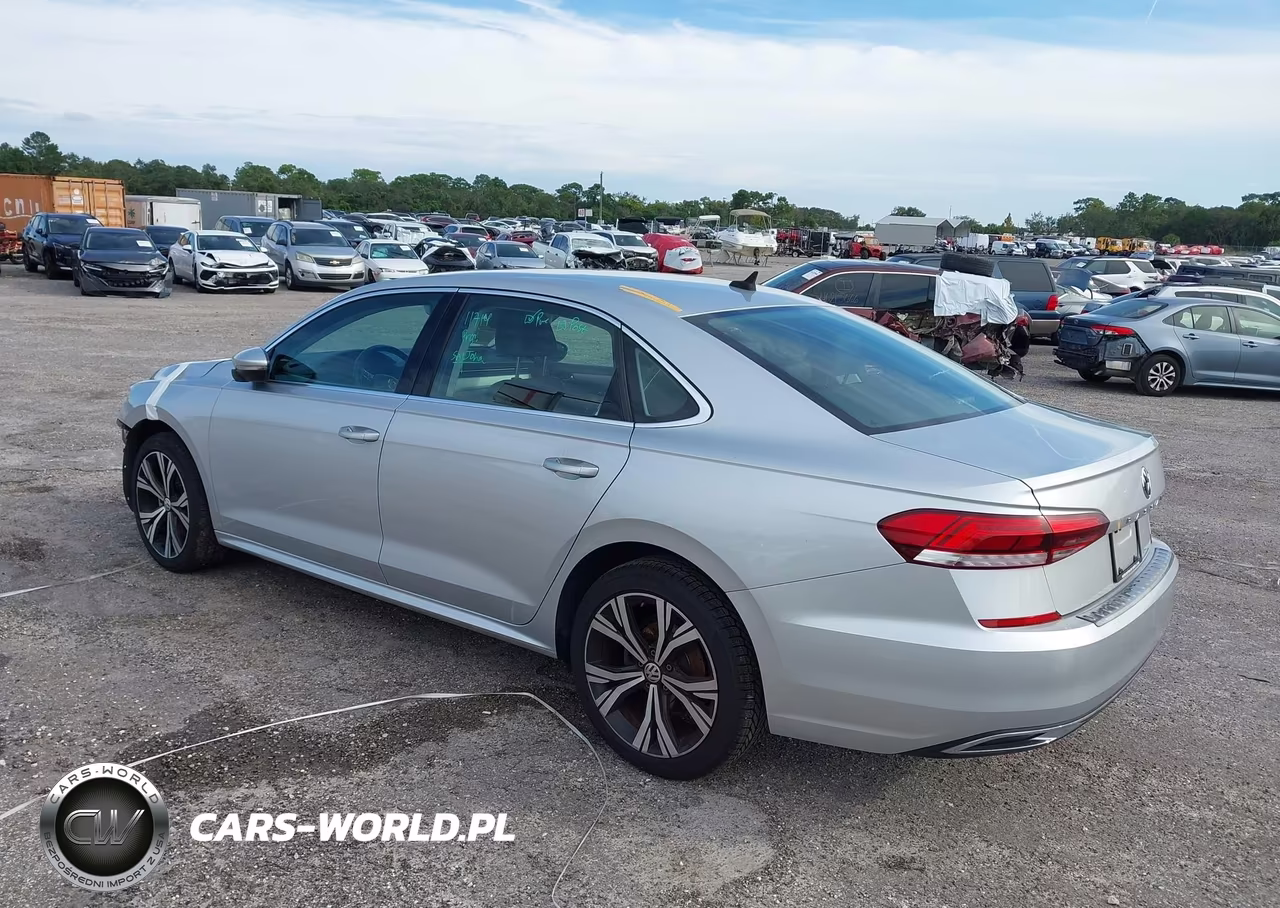 2021 Volkswagen Passat 2.0T Se VIN:1VWSA7A39MC000488 - 3