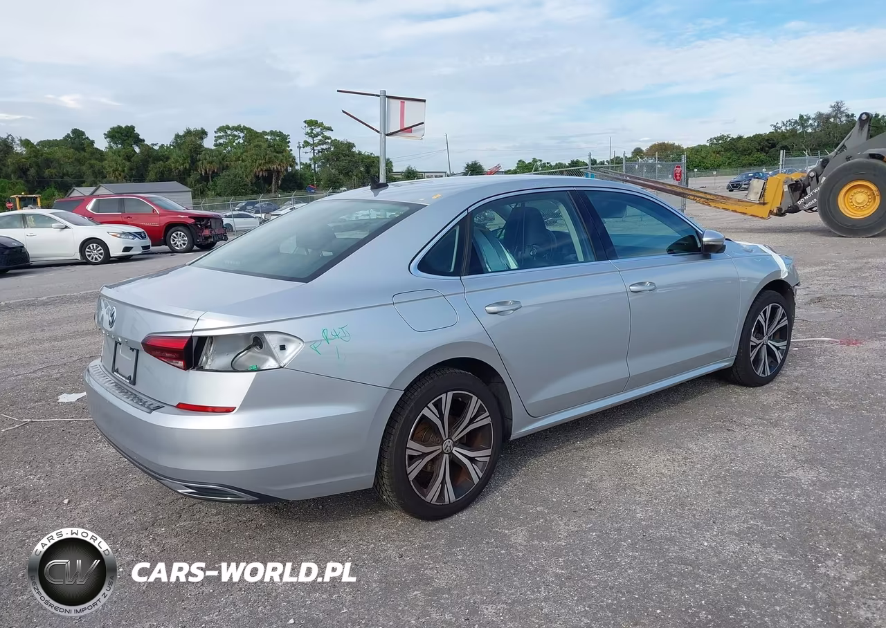 2021 Volkswagen Passat 2.0T Se VIN:1VWSA7A39MC000488 - 4