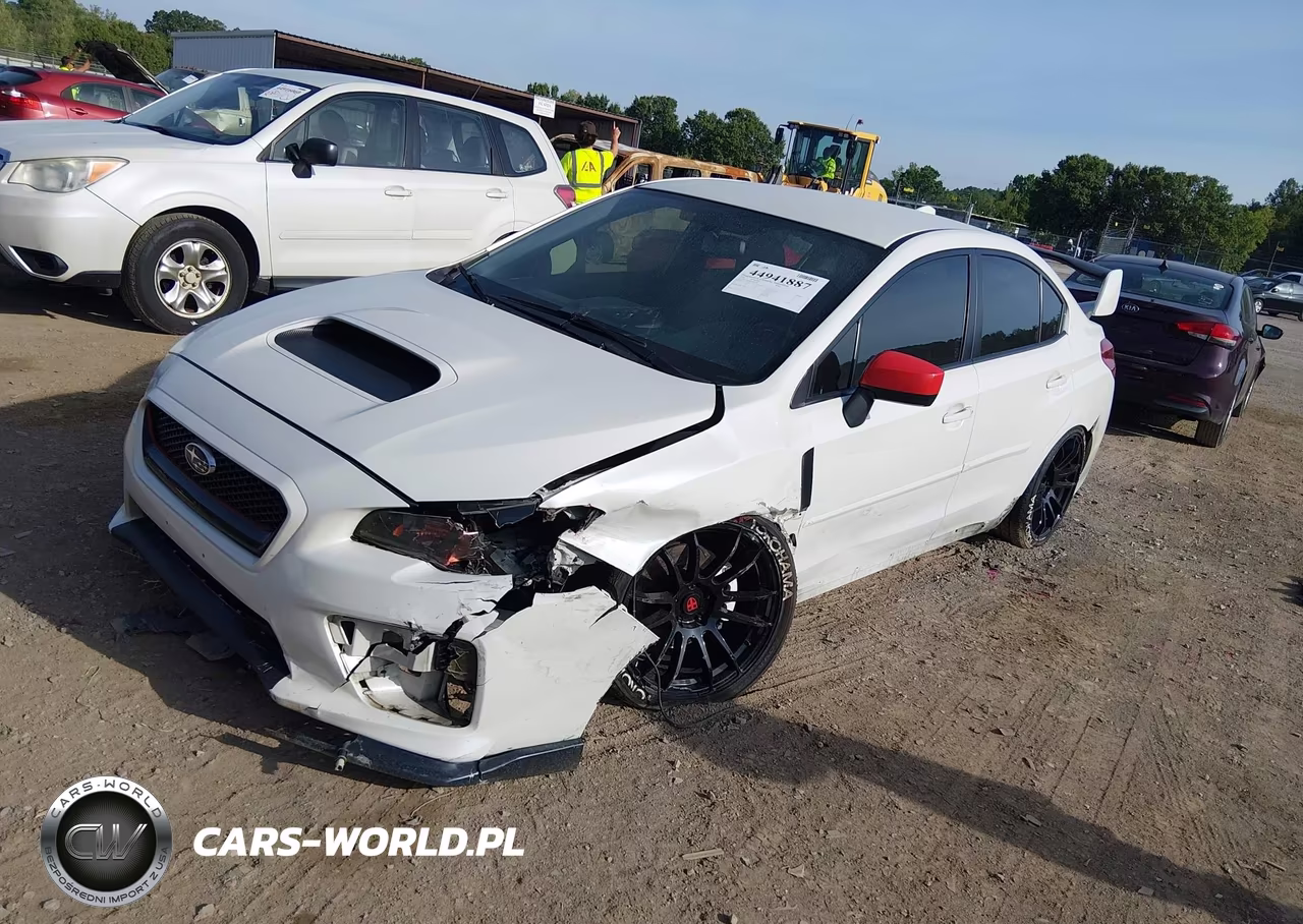 2016 Subaru Wrx VIN:JF1VA1B68G9815293 - 2