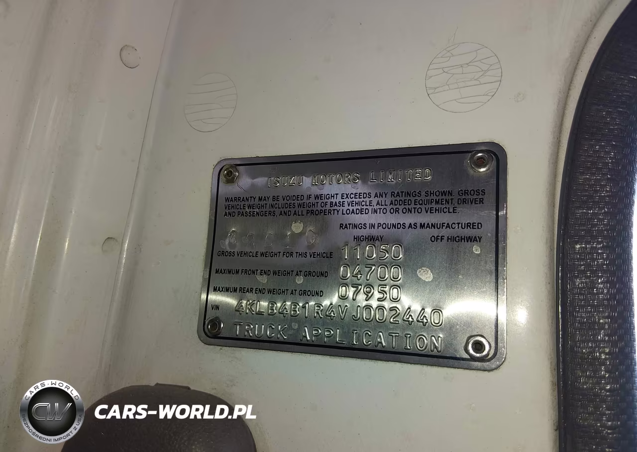1997 Isuzu Npr VIN:4KLB4B1R4VJ002440 - 8