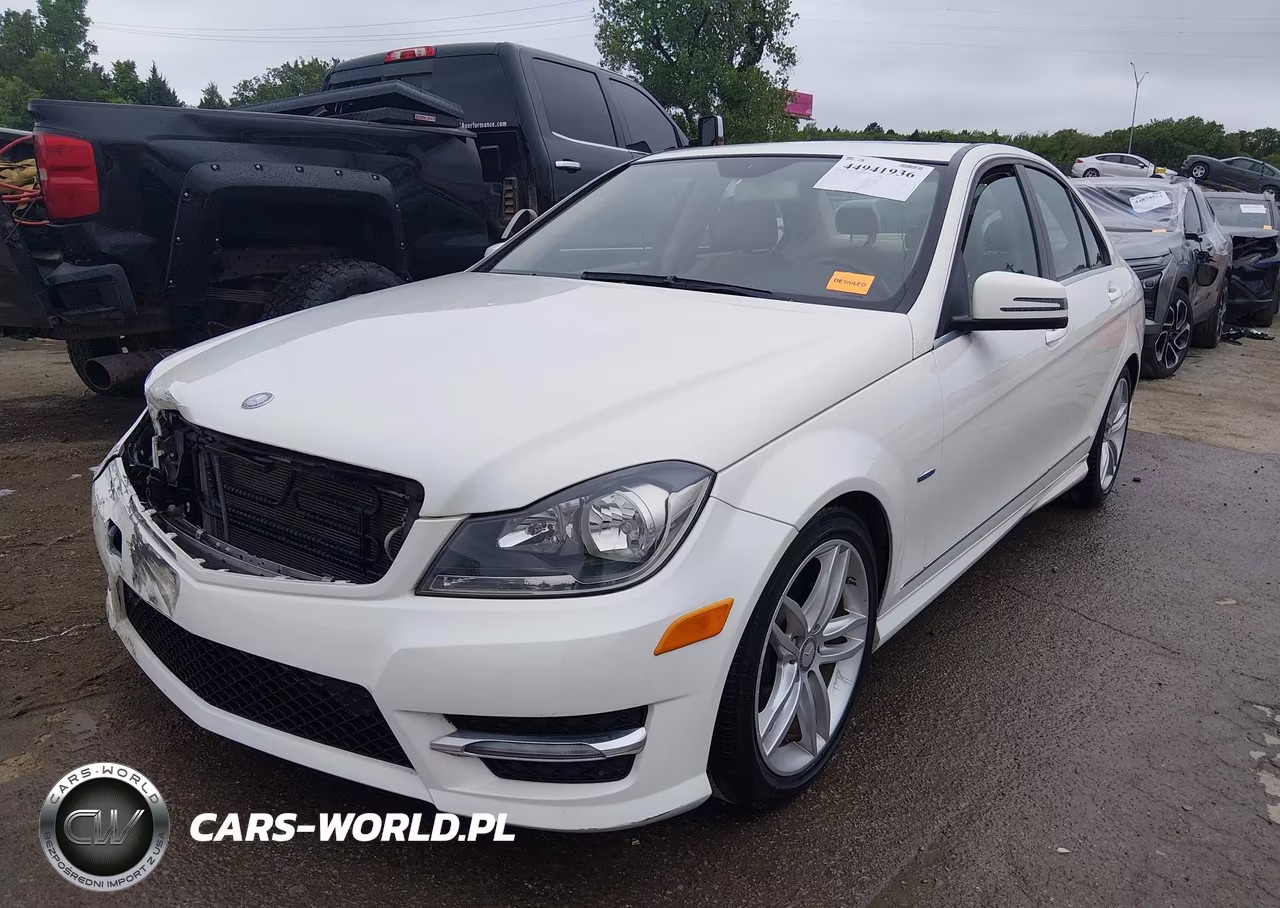 2012 Mercedes-Benz C 250 Sport VIN:WDDGF4HB3CA638127 - 2