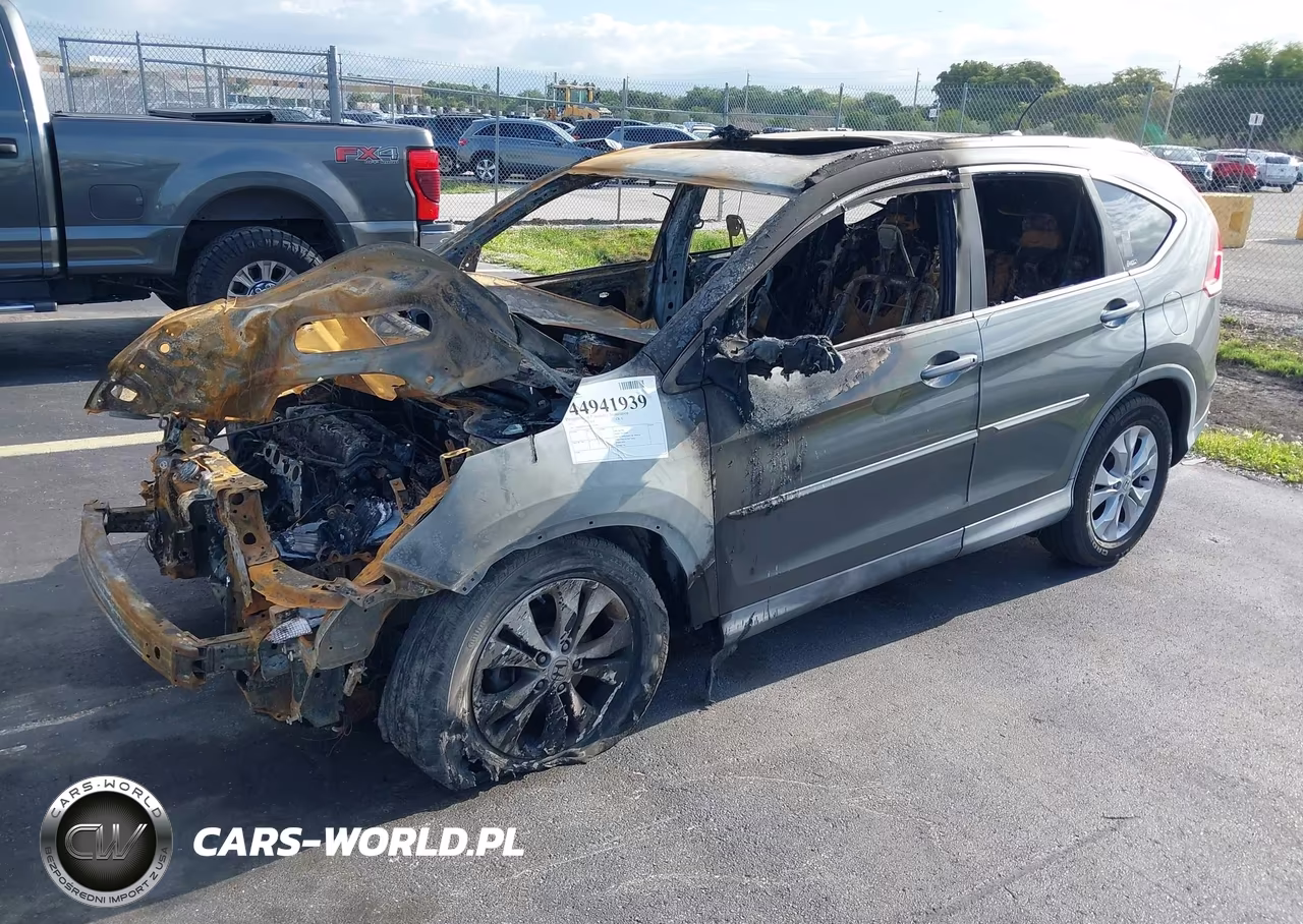 2012 Honda Cr-V Ex-L VIN:2HKRM3H70CH510189 - 2