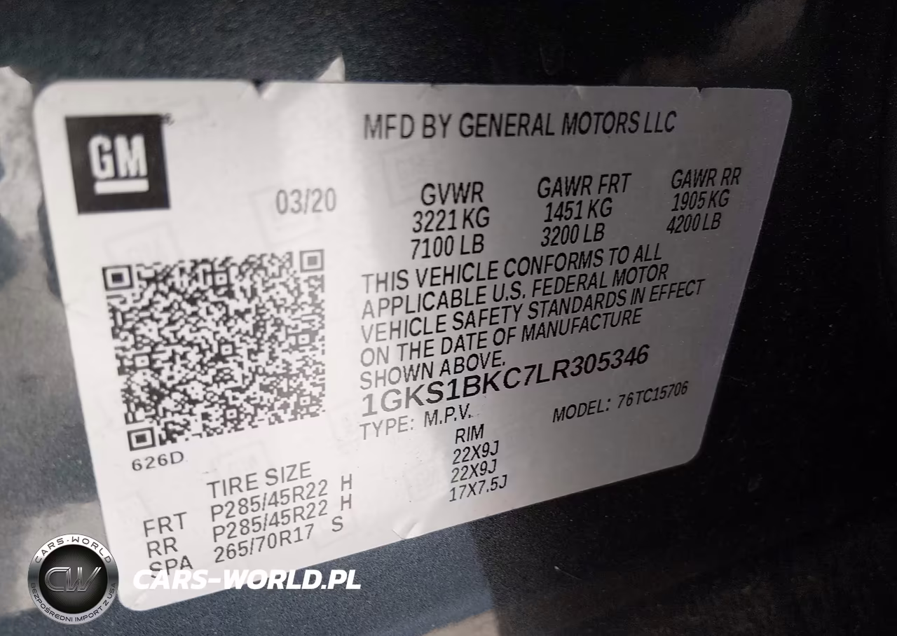 2020 GMC Yukon 2Wd Slt VIN:1GKS1BKC7LR305346 - 9