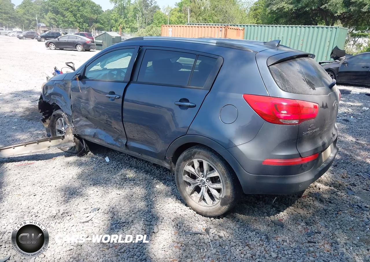 2014 Kia Sportage Lx VIN:KNDPB3AC0E7557105 - 3