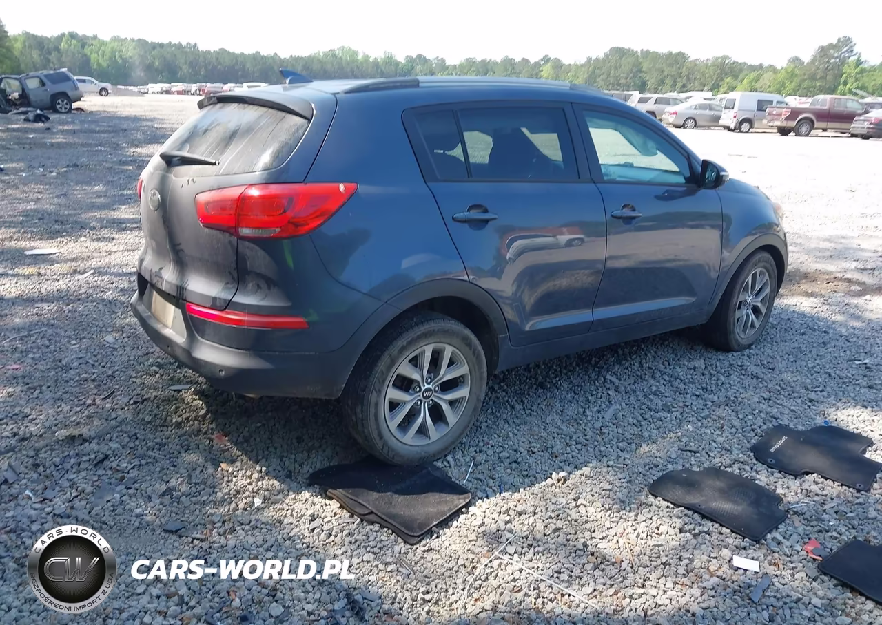 2014 Kia Sportage Lx VIN:KNDPB3AC0E7557105 - 4