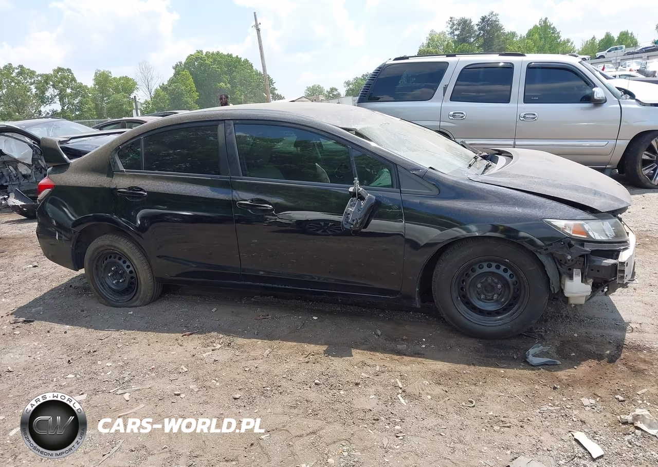 2014 Honda Civic Lx VIN:19XFB2F54EE238466 - 13