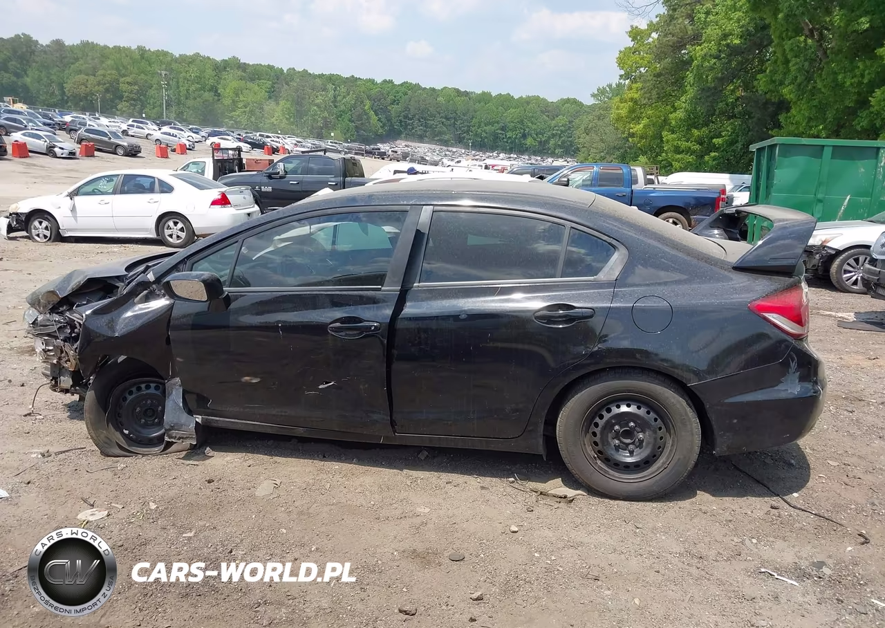 2014 Honda Civic Lx VIN:19XFB2F54EE238466 - 14