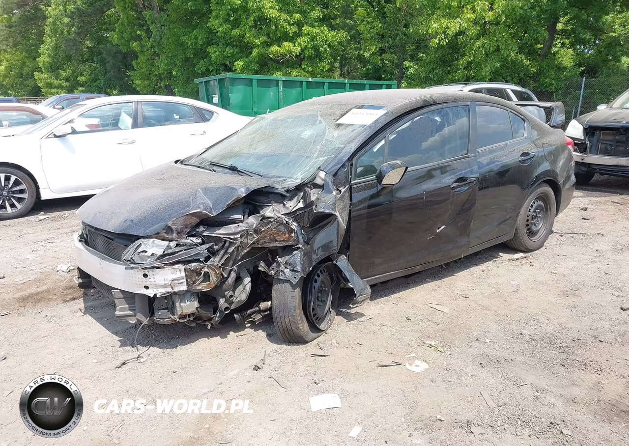 2014 Honda Civic Lx VIN:19XFB2F54EE238466 - 2