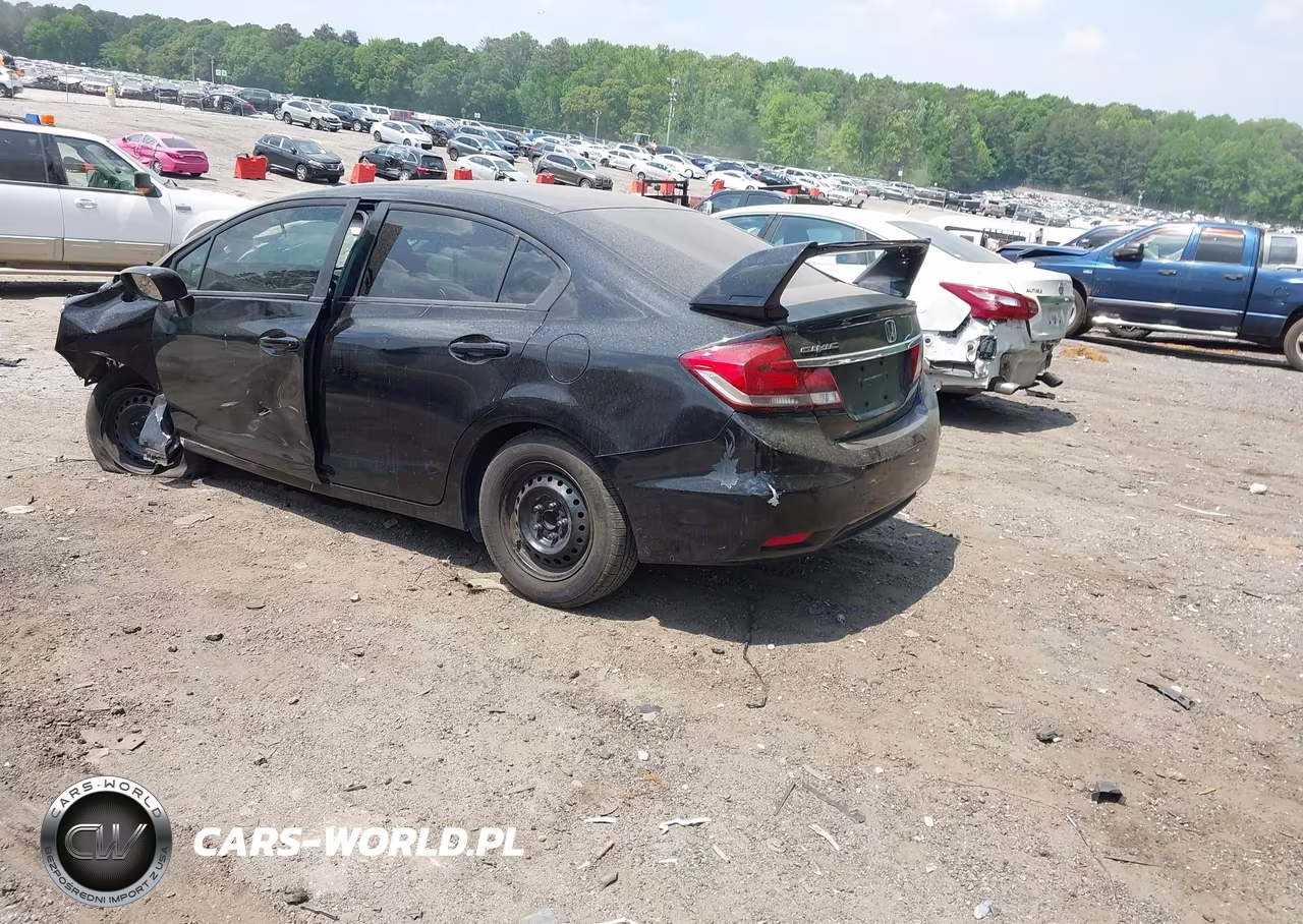 2014 Honda Civic Lx VIN:19XFB2F54EE238466 - 3