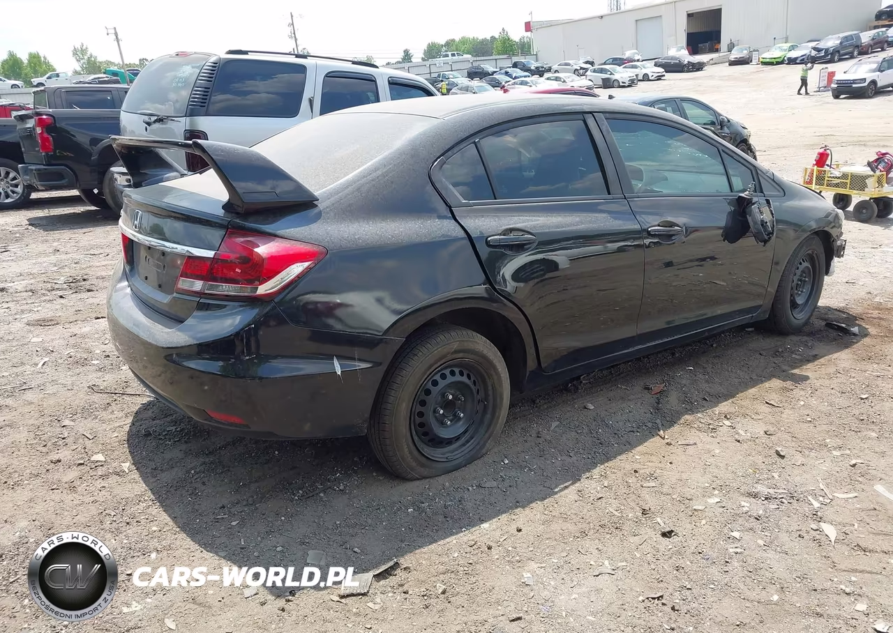 2014 Honda Civic Lx VIN:19XFB2F54EE238466 - 4