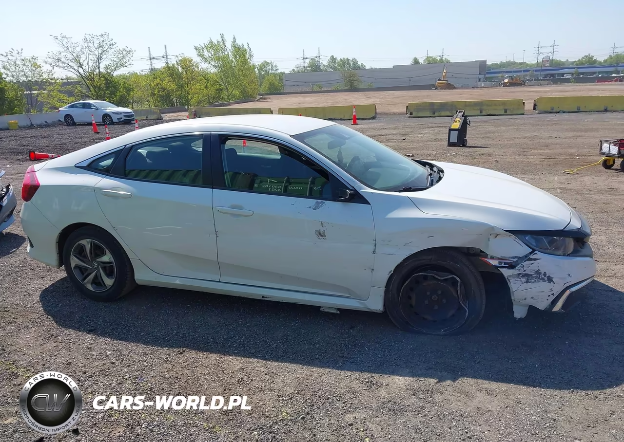 2019 Honda Civic Lx VIN:2HGFC2F6XKH506945 - 13